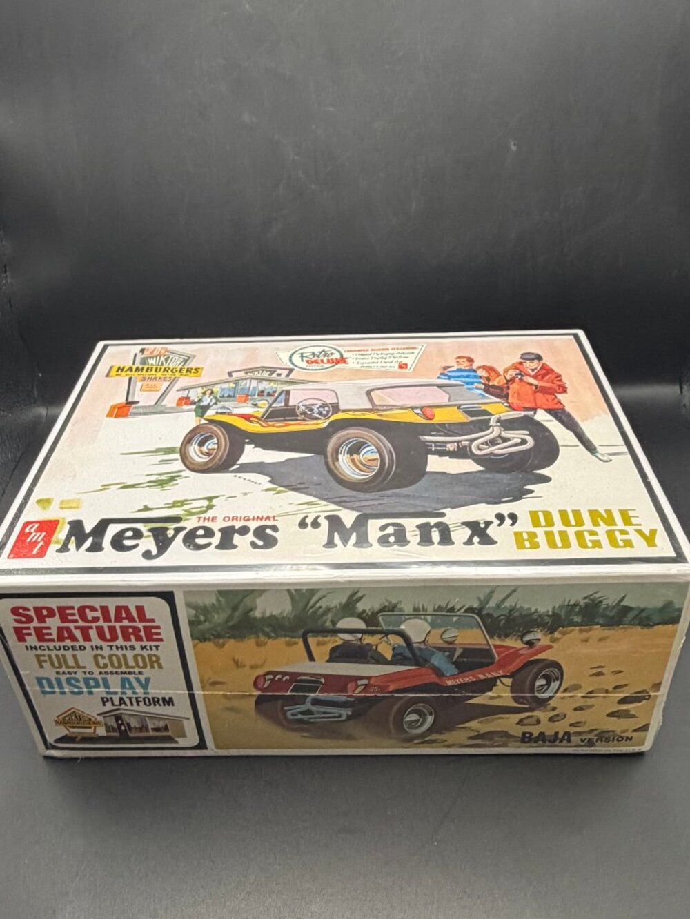 AMT Retro Deluxe Meyers Manx Dune Buggy Plastic Model Kit 1:25 Scale